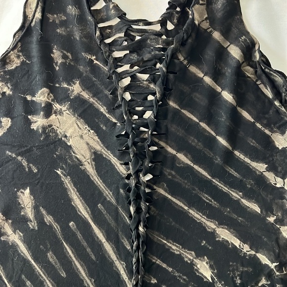 Tie-Dye Tank with Cut-Out Detail - Picture 3 of 3